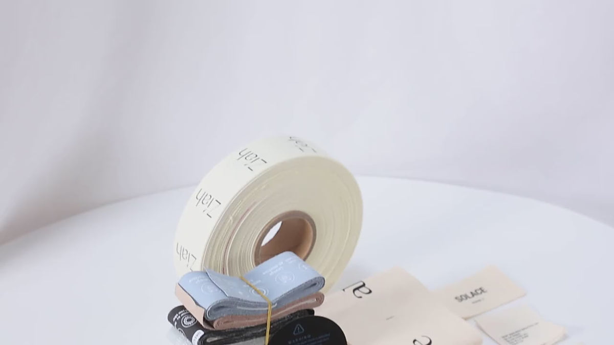 Custom Printed Cotton Labels - Eco-Friendly & Soft for All Apparel ...