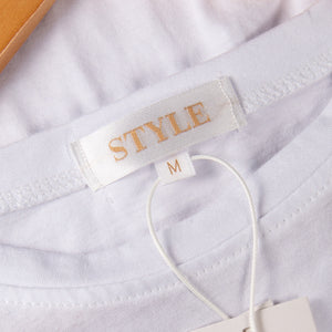 Etiquetas tejidas satinadas personalizadas (solo texto) Etiquetas suaves y lujosas para prendas de vestir 