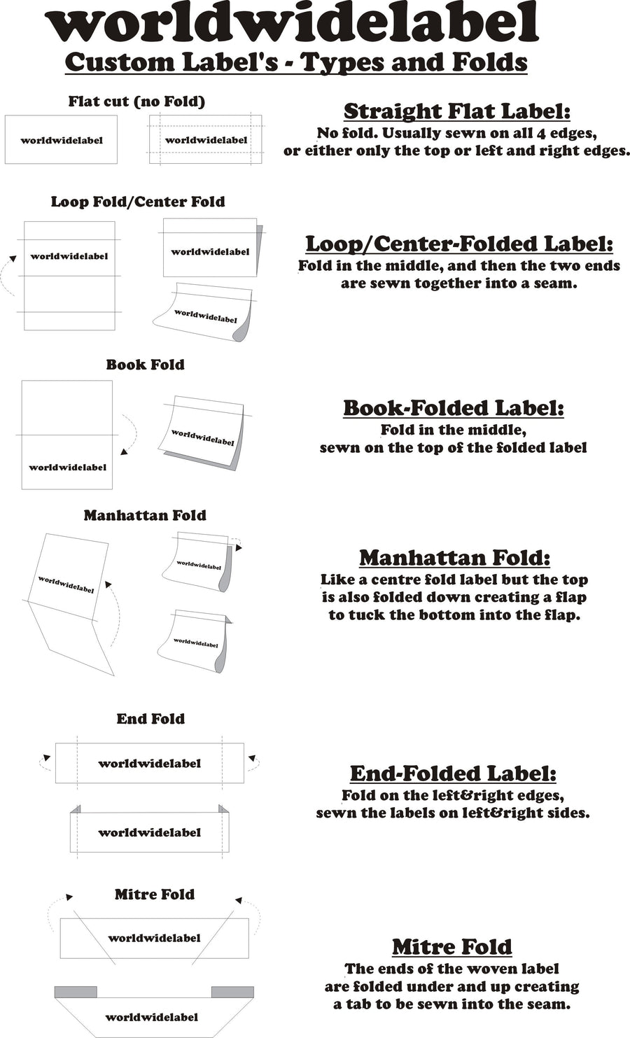 Etiquetas tejidas personalizadas con acabado metálico (ilustraciones) para logotipos de marcas de lujo 