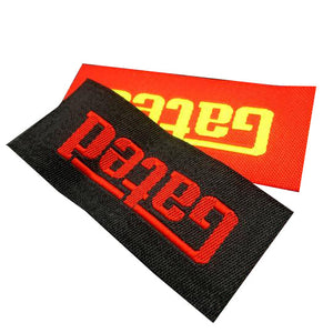 Custom Woven Labels (Text Only) - Personalized Brand Name